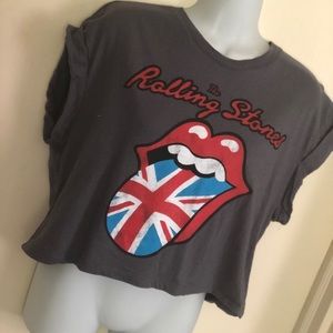🌟 Rolling Stones Crop Top 🌟